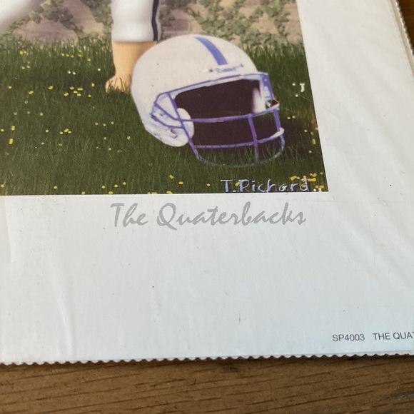 Original “The Quarterbacks” Art Print - Picture 5 of 11